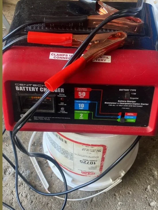 Red Battery Charger - 50A/10A/2A Multi-Mode