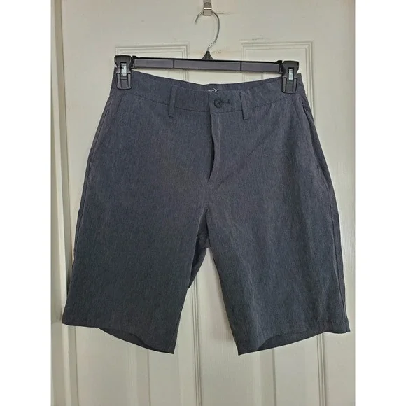 Old Navy Active Shorts Gray StretchTech Athletic Performance Hiking Golf Size 28
