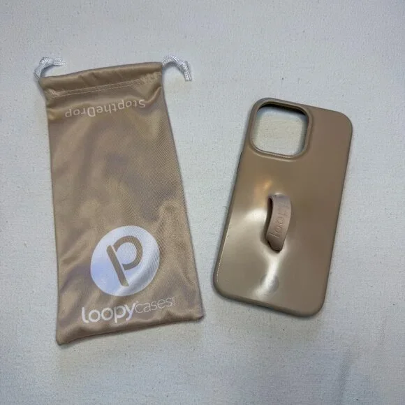 Loopy Case iPhone 11 Pro Sandstone Righty with Bag‎