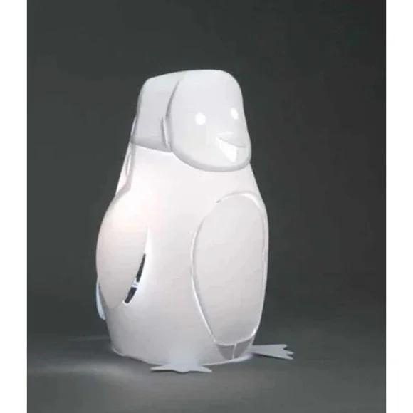 RARE NIB Zzzoo Light RETIRED Penguin Table Lamp Italian Design Officina Crea