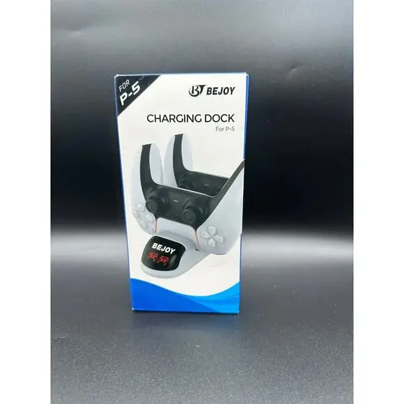 PS5 Controller Charging Dock BEJOY Dual Charger Station USB-C Fast Charge