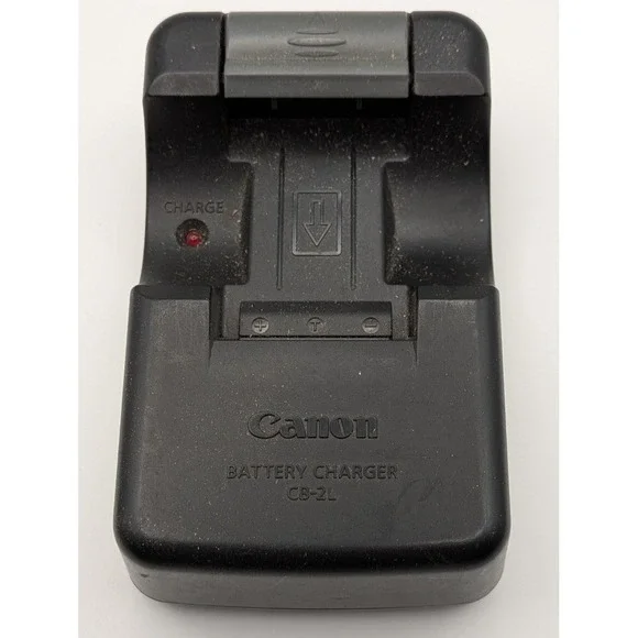 Canon Battery Charger CB-2L OS Black Good Untested NB-1L Compatible
