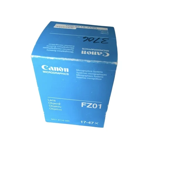 Canon Micrographics FZ01 17–47x Lens‎ MG1-8116-000 Made in Japan Camera Lens