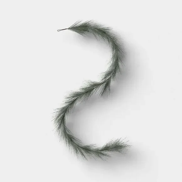 Shimmer Long Needle Christmas Garland - Threshold