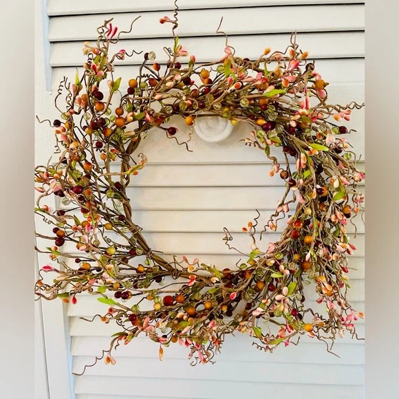 Spring Crystal Blossom Wreath