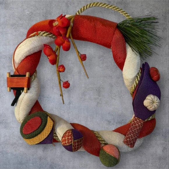 Japanese New Year‎ Wreath Kadomatsu Ornament Home Decor Festive Celebration