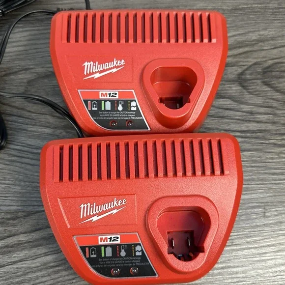Genuine‎ Milwaukee 48-59-2401 M12 (2 Chargers) Lithium-ion Battery Charger