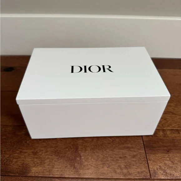 Christian Dior Jewelry Box w/ Magnetic Mirror Lid