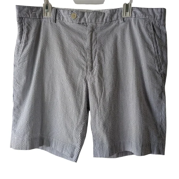 Brooks Brothers Men's Striped Flatfront Bermuda Shorts W40