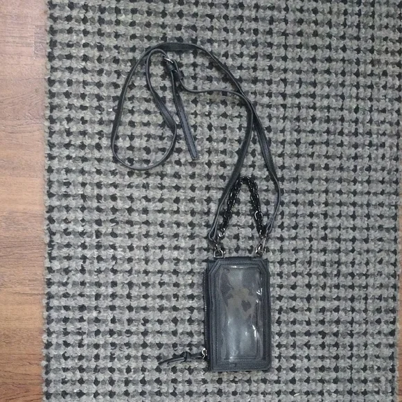 No Boundaries Black Phone Crossbody Case