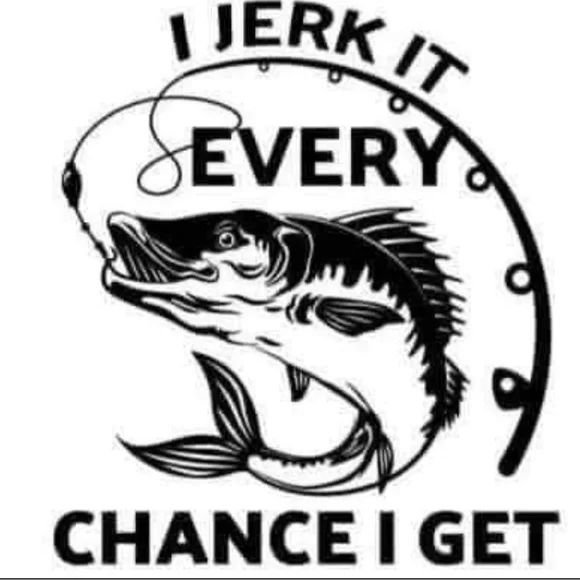 Fishing Humor decal