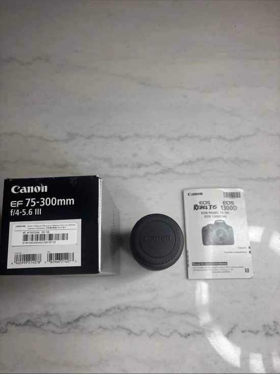 Canon EF 75-300mm f/4-5.6 III - Sealed