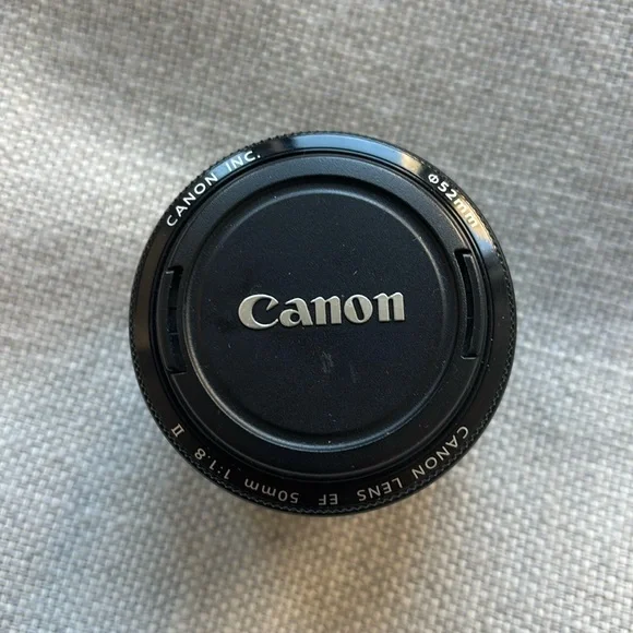 Canon camera Lens EF 50mm 1:1.8 II