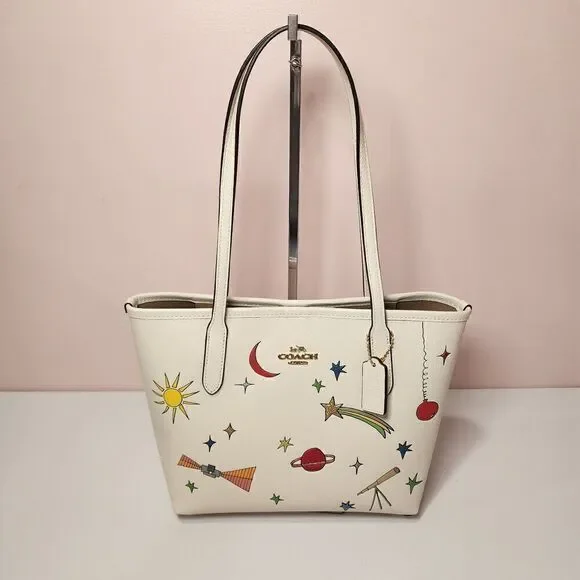 NWT Coach X Observed By Us CU387 Small City Tote Bag