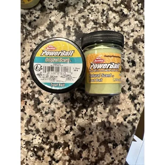 Berkley PowerBait Floating Trout Bait Natural Scent 1.75oz.‎ Garlic