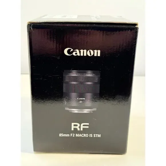 Canon RF85mm F2 Macro Is STM Lens for Canon RF Mount Excellent Condition
