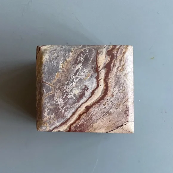 EUC Stone Trinket Box