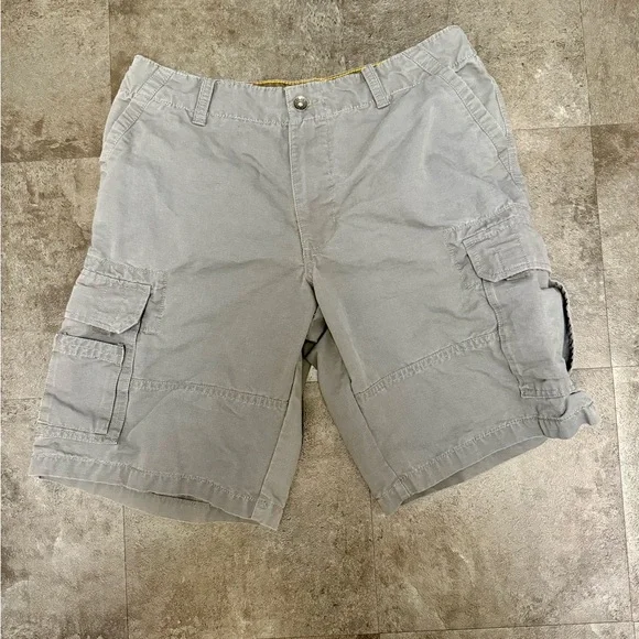Route 66 Men's Gray Cargo Shorts