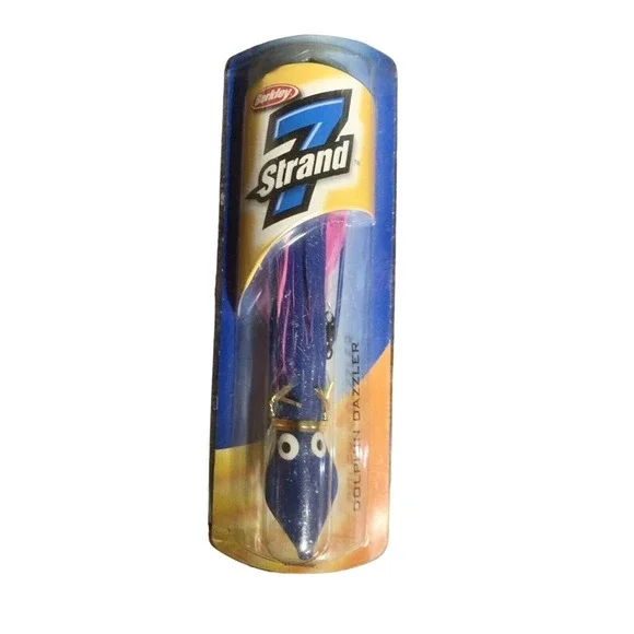 Berkley 7 Strand Dolphin Dazzler Plastic Fishing Trolling Lure‎ Bait
