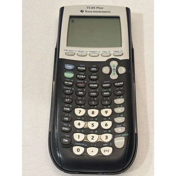 Texas Instruments TI-84 Plus Graphing Calculator 10-Digit Batteries Included