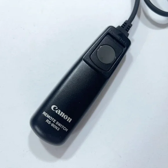 Canon OEM RS-80N3 Remote Shutter Switch For 5D series, 1V, 50D 7D II, 1D series