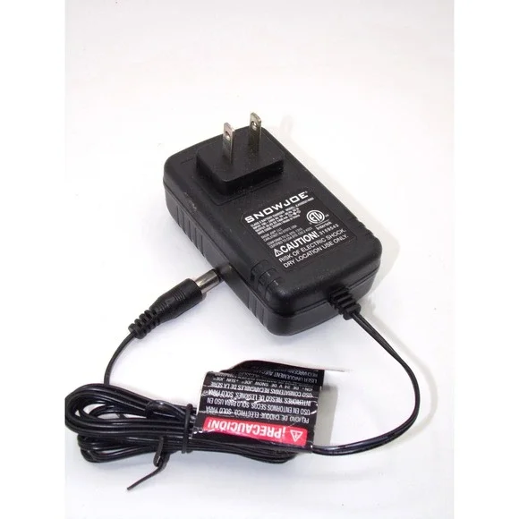 Snow Joe 24b Class 2 battery charger Cord Plug JLH292521400U