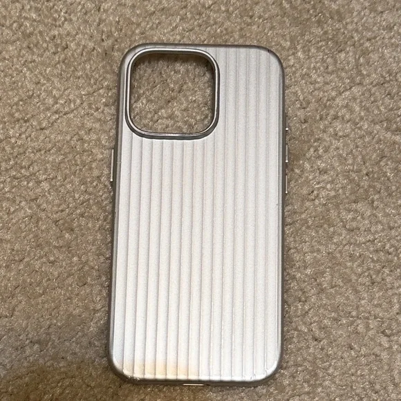 iPhone 16 Pro Titanium Look Phone Case