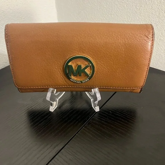 Michael Kors Tan Leather Wallet