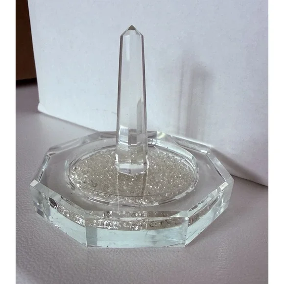 OLEG CASSINI CRYSTAL Sparkle Ring Holder