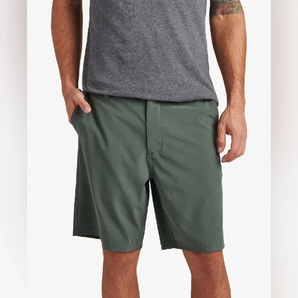 NWT Reef Medford Hybrid Boardshort Shorts Thyme Green