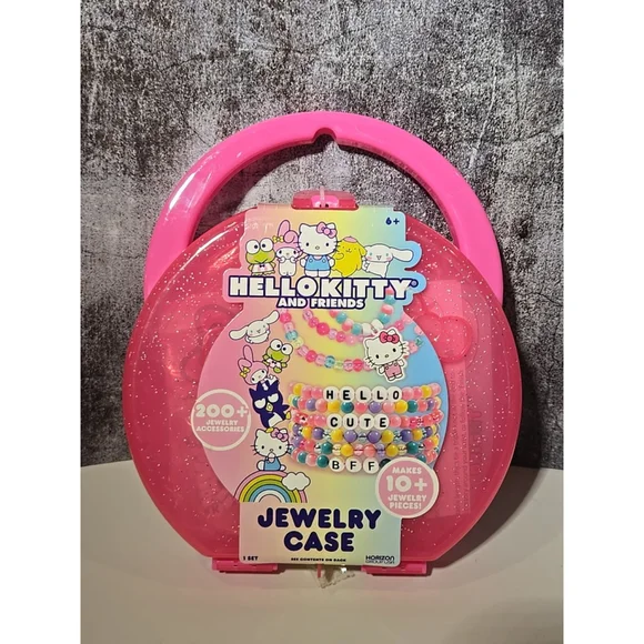Hello Kitty & Friends Jewelry Case Create Your Own Jewelry New-Sealed(161)