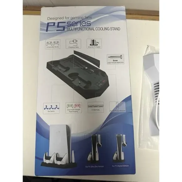 P5 Series Multifunctional Cooling Stand White