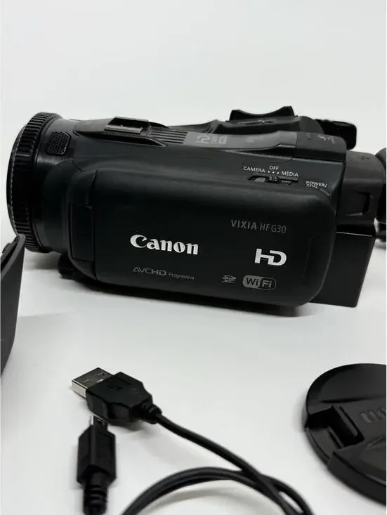 Canon VIXIA HF G30 HD Camcorder + Accessories + Free Shipping