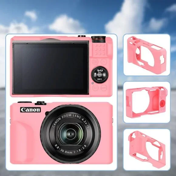 Silicone Case for Canon PowerShot g7x Mark iii
