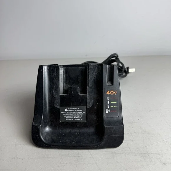 Genuine OEM BLACK + DECKER 40V MAX* Battery Fast Charger 40 Volt Model LCS40