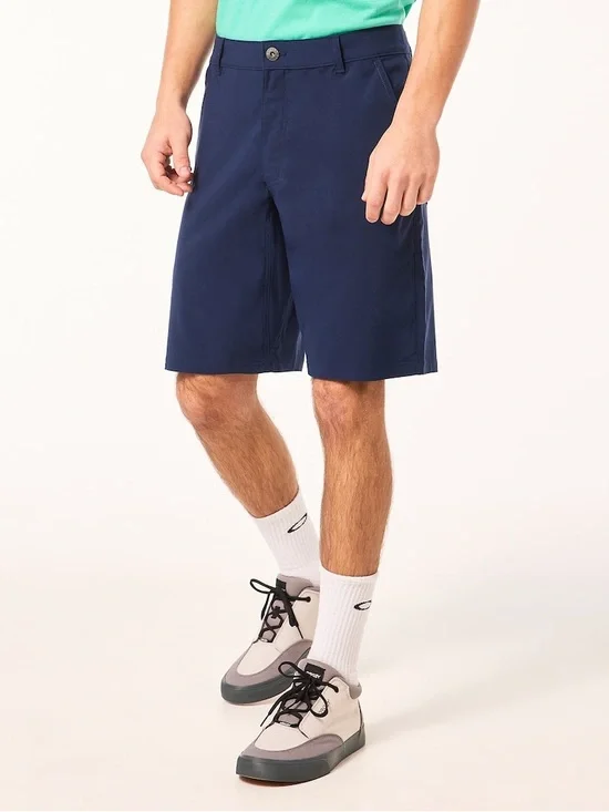 Oakley Men’s Navy Blue Chino Utility Shorts Performance Shorts