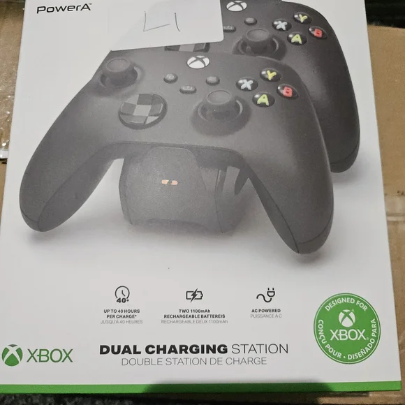 PowerA Xbox Dual Charging Station - Black