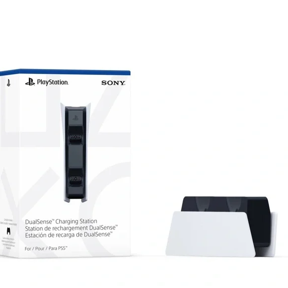 Sony DualSense Controller Charging Station- Black and White