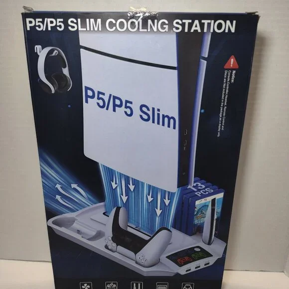 PS SERIES PS5 PRO STAND+COOLING STATION+DUL CONTROLLER CHARGING P3