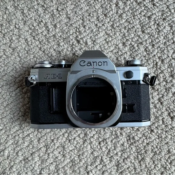 Canon AE-1 film camera