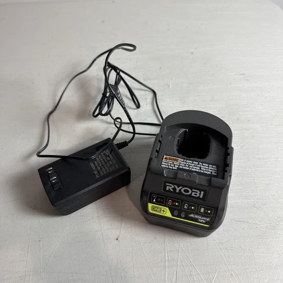 Ryobi P118B 18V ONE+ 18-Volt ONE+ Lithium-Ion Battery Charger EUC