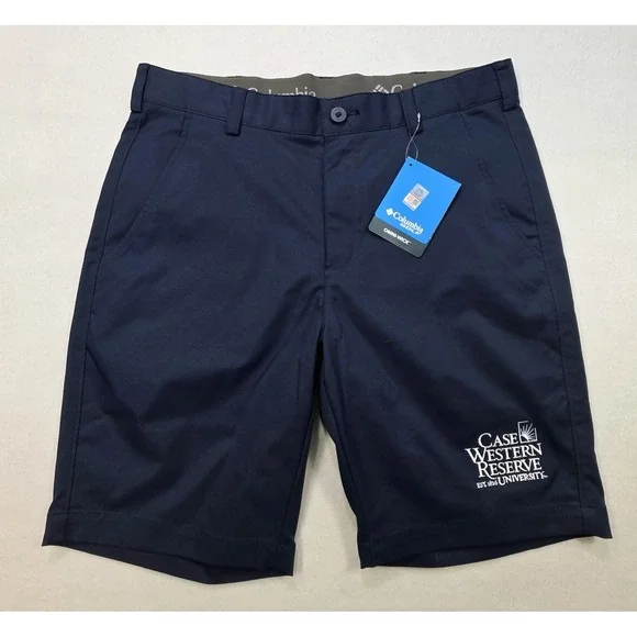 NEW Case Western Reserve University Columbia Golf Shorts Mens 32 Embroidered $95