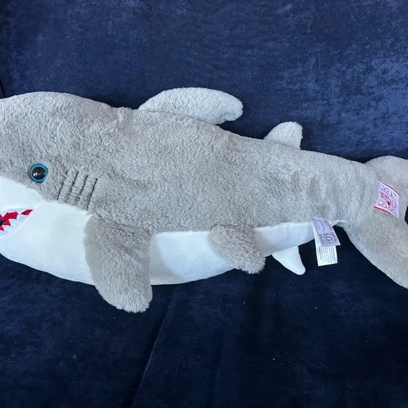 Gray Shark Plush Toy