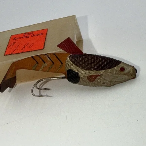 1940's Vintage VIVIF French Fishing Lure - Clean Collectable Box Made In France