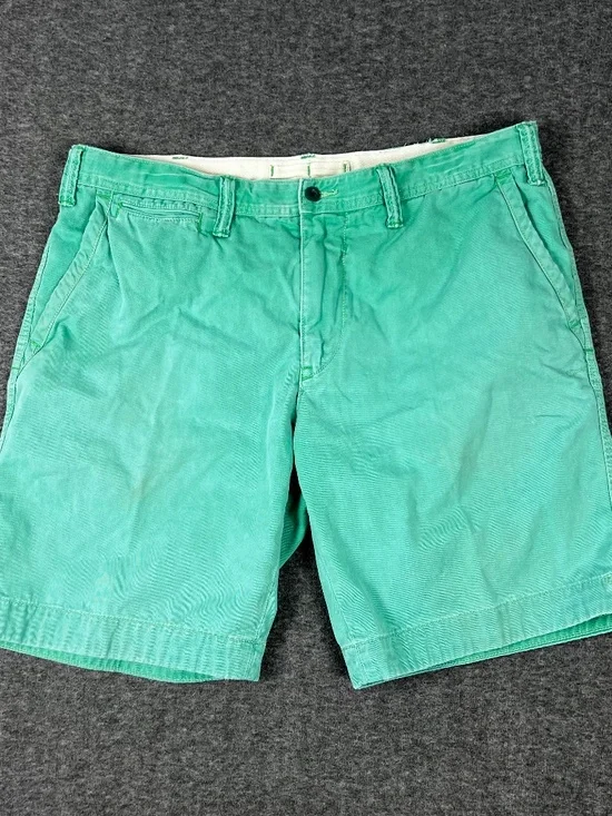 Vintage Polo Ralph Lauren Relaxed Fit Shorts Men's 36 Turqoise Blue 9