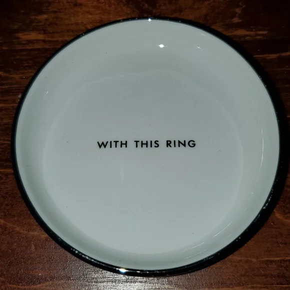 Kate Spade x Lenox Take the Cake Ring Dish