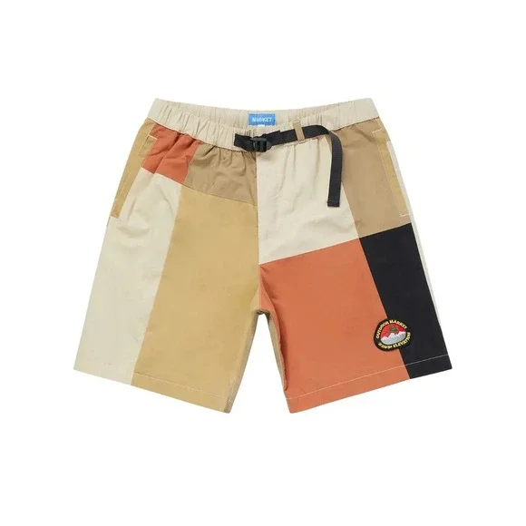 China Town Market Gorp Patchwork Tech/ Hiking Short Men's Medium NWT 