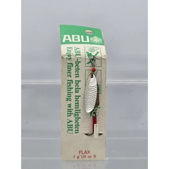 NEW VINTAGE ABU Flax Sweden Fishing Spinner Drop Fish 7g 1/4oz S