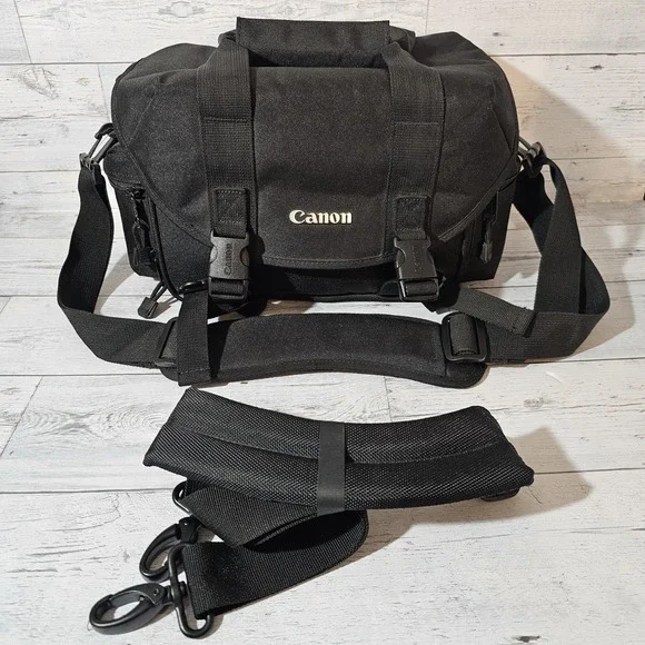 Genuine Canon Deluxe Camera Bag for EOS Cameras Medium Large Photo Video Gadgets