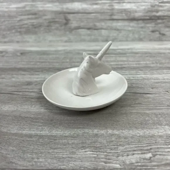 NWT Unicorn Jewelry Holder Trinket Dish
